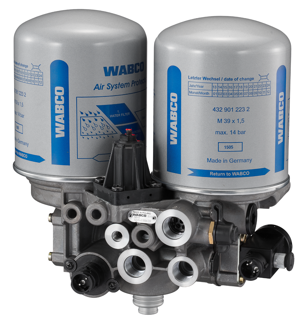 Twin Chamber Air Dryer+Unloader